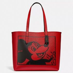 Coach Mickey Mouse X Keith Haring Tote